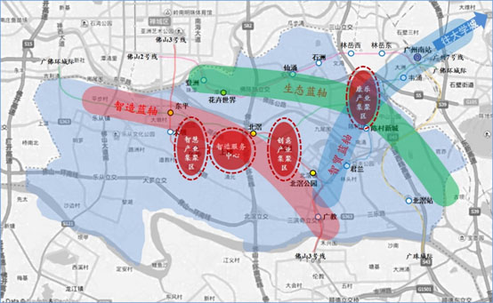 中国顺德北部片区概念规划